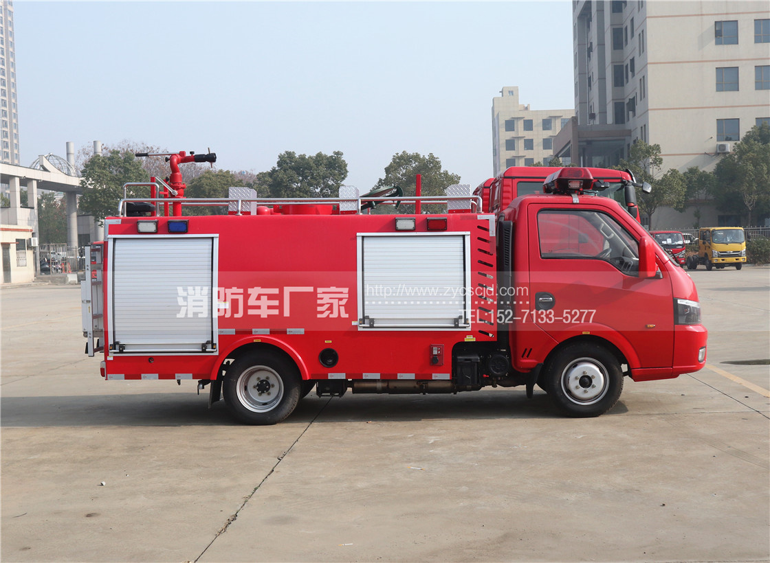 國六東風(fēng)1噸水罐消防車（上藍(lán)牌）