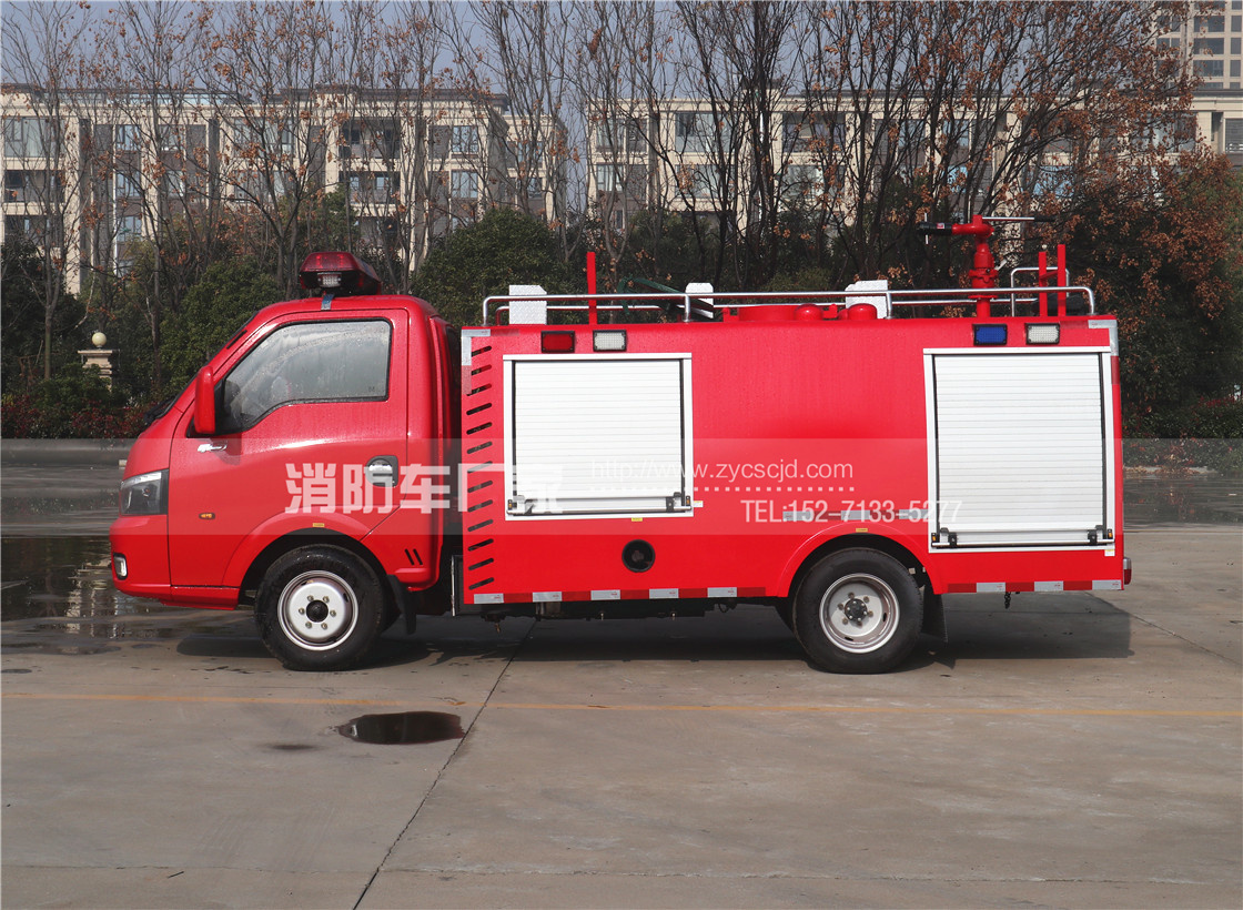 國六東風(fēng)1噸水罐消防車（上藍(lán)牌）
