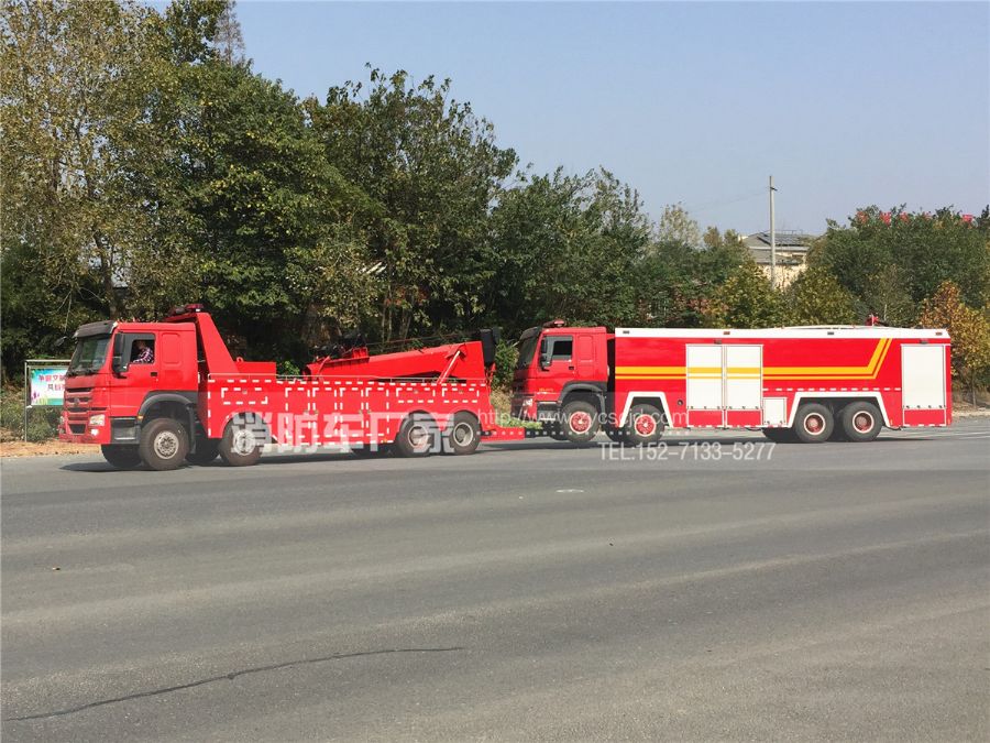 前四后八專用車測試
