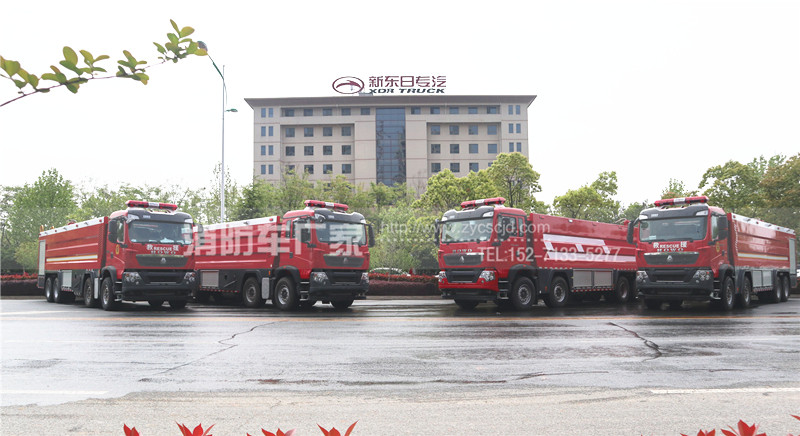廣東佛山用戶(hù)：訂購(gòu)4臺(tái)25噸消防車(chē)